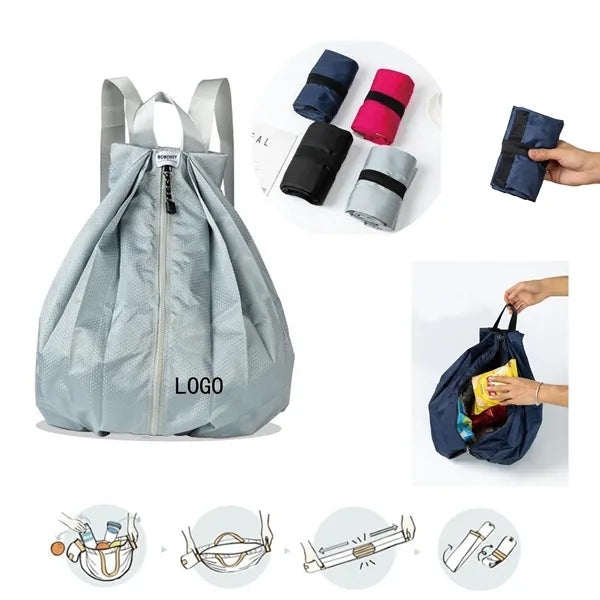 High-Capacity Foldable Backpack - Waterproof Travel Rucksack