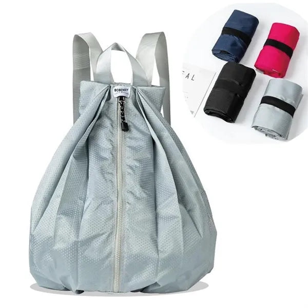 High-Capacity Foldable Backpack - Waterproof Travel Rucksack