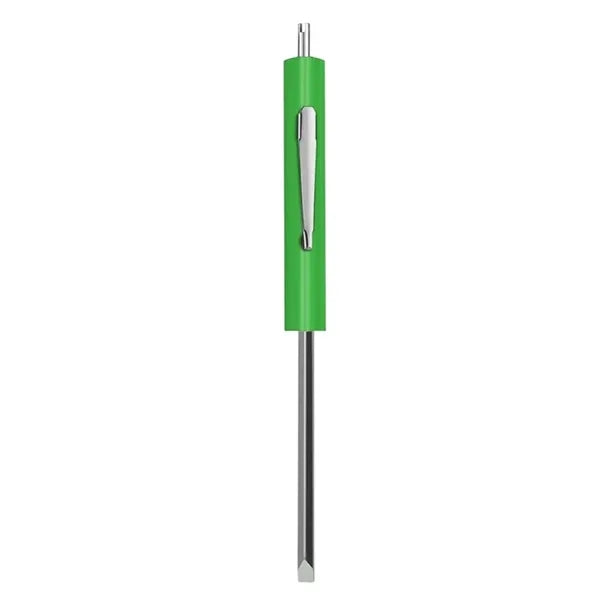 Reversible Screwdriver with Valve Stem Top