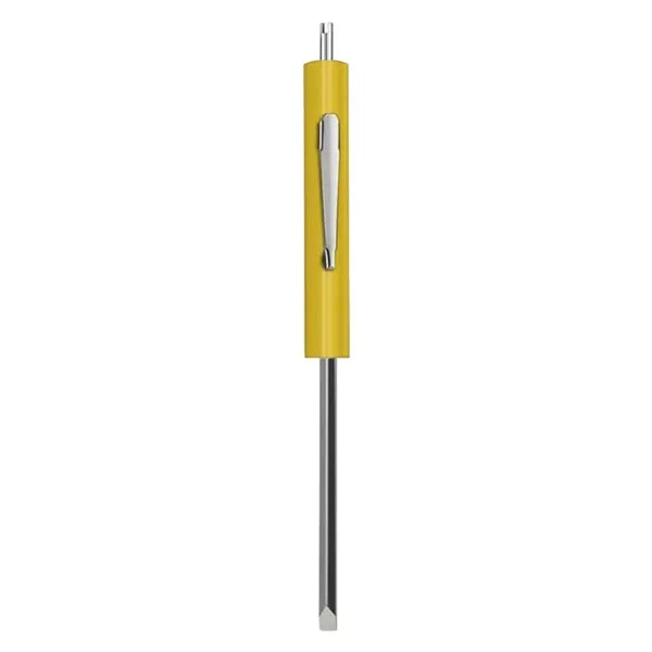 Reversible Screwdriver with Valve Stem Top