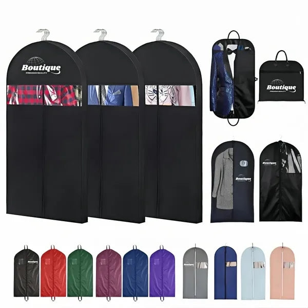Non Woven Garment Bag With Handle And Zipper Closure