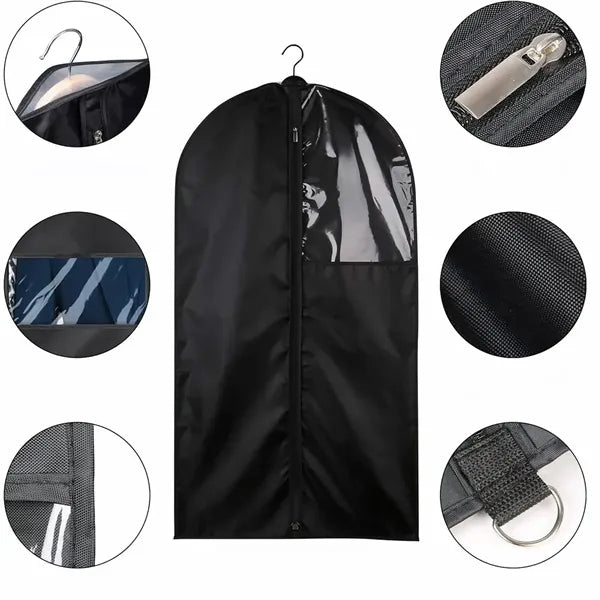 Non Woven Garment Bag With Handle And Zipper Closure
