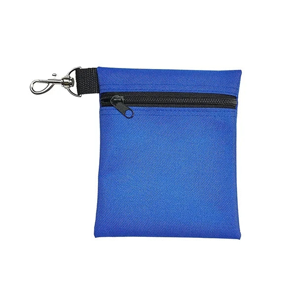 Zipper Golf Ball Pouch