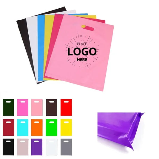 Die Cut Handle PE Shopping Bag