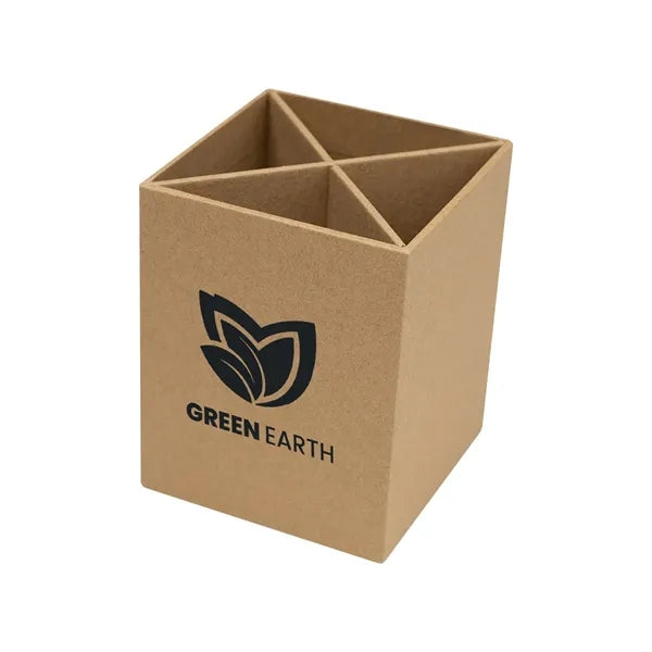4 Compartment Pen & Pencil Cup