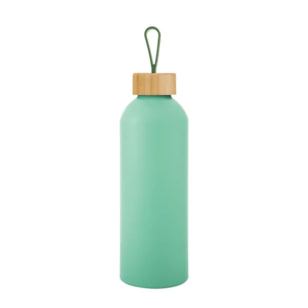 25 Oz. Blaire Recycled Aluminum Bottle With Bamboo Lid An...