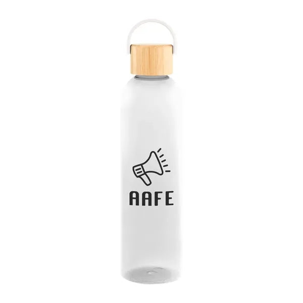 32 Oz. Jeffrey rPET Bottle With Bamboo Lid And Easy Carry...