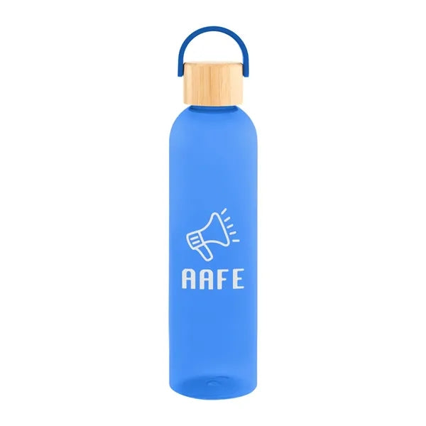 32 Oz. Jeffrey rPET Bottle With Bamboo Lid And Easy Carry...