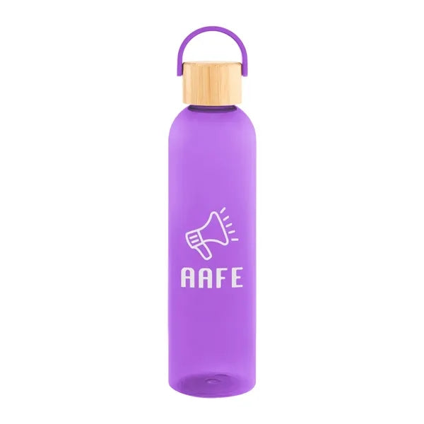32 Oz. Jeffrey rPET Bottle With Bamboo Lid And Easy Carry...
