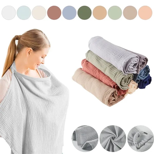 Soft Muslin Breathable Nursing Wrap