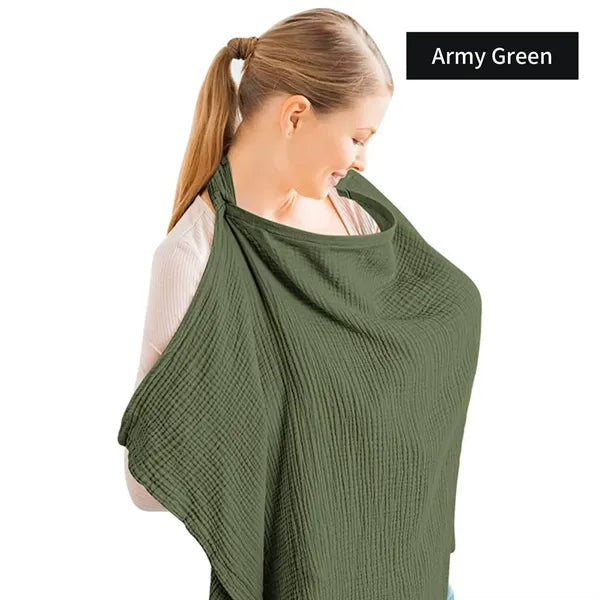 Soft Muslin Breathable Nursing Wrap