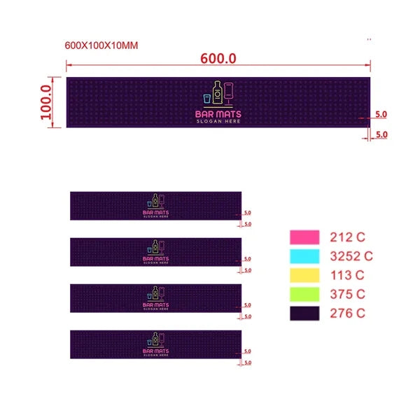 Bar Rail Mats