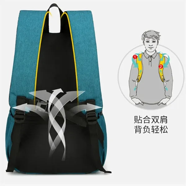 Large Capacity Laptop Travel Backpack Work School Bag