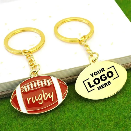 Ball Model Metal Keychain