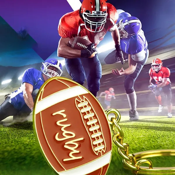 Ball Model Metal Keychain