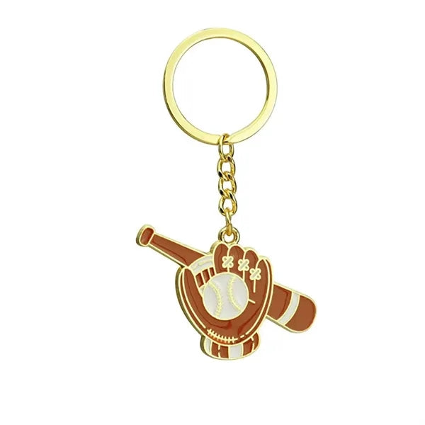 Ball Model Metal Keychain