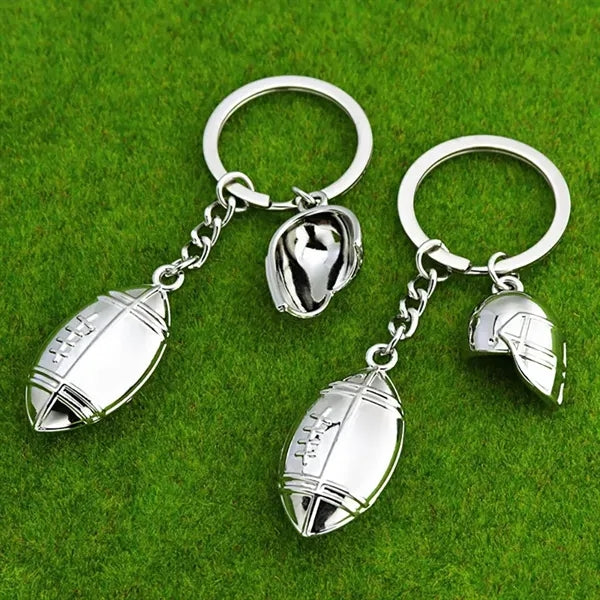 Ball Model Metal Keychain