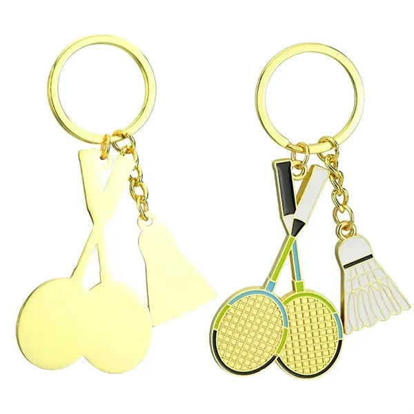 Ball Model Metal Keychain