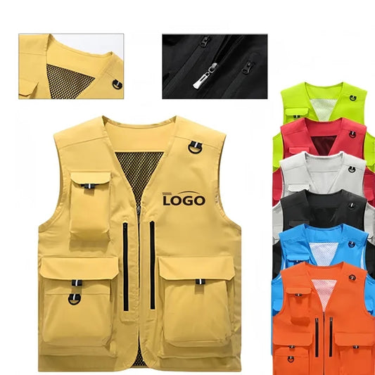 Multi-Pocket Outdoor Gear Vest Free Shipping