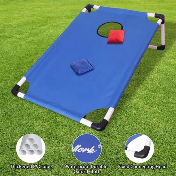 Portable Outdoor Indoor Yard Beach Toss Cornhole Game Set