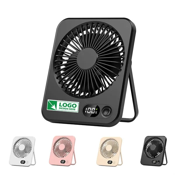 Portable Rechargeable Travel Quiet Mini Desktop Fan
