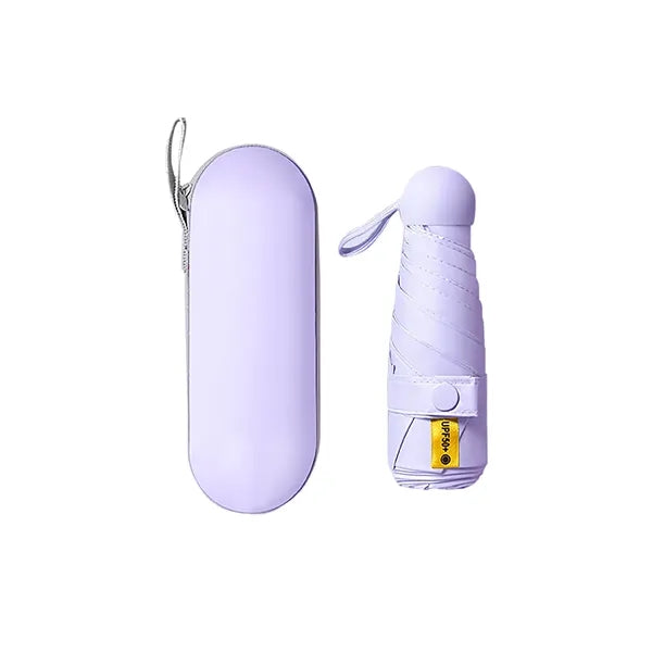 Travel Mini Umbrella for Purse With Case
