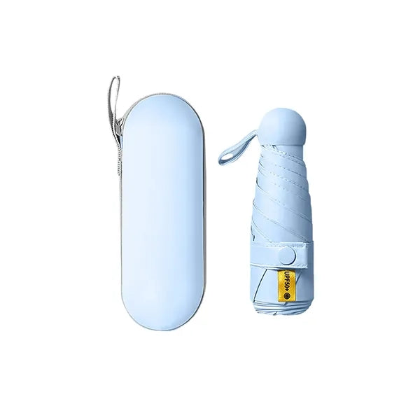 Travel Mini Umbrella for Purse With Case