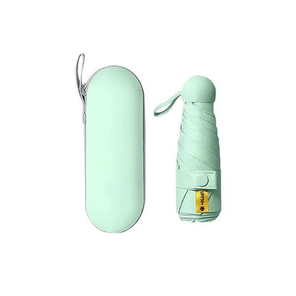 Travel Mini Umbrella for Purse With Case