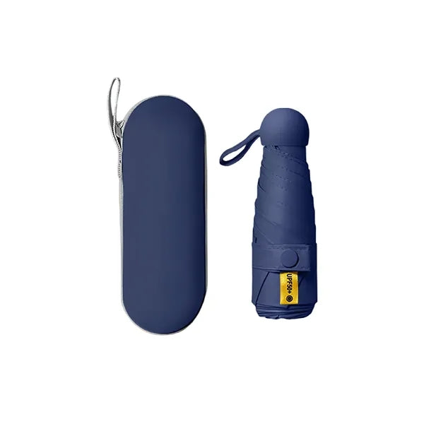 Travel Mini Umbrella for Purse With Case