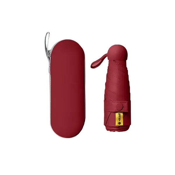 Travel Mini Umbrella for Purse With Case