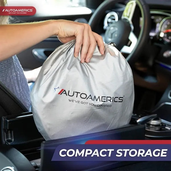Foldable Car Front Window Sunshade for Most Sedans SUV Truck