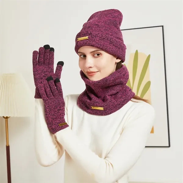Beguiling Acrylic Fiber Gloves Set