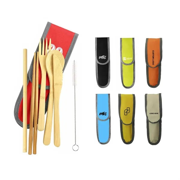 Eco Friendly Bamboo Cutlery Set