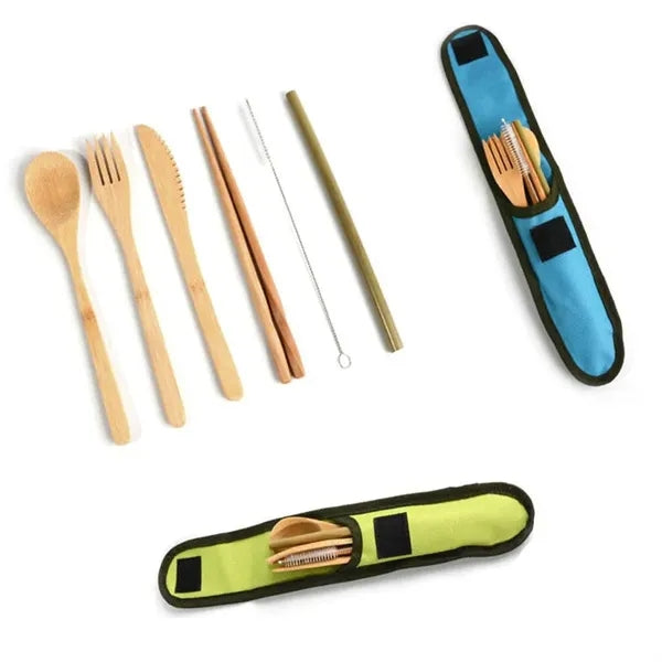Eco Friendly Bamboo Cutlery Set