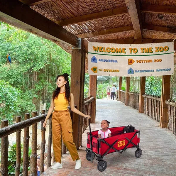Compact Folding Wagon Double Sided