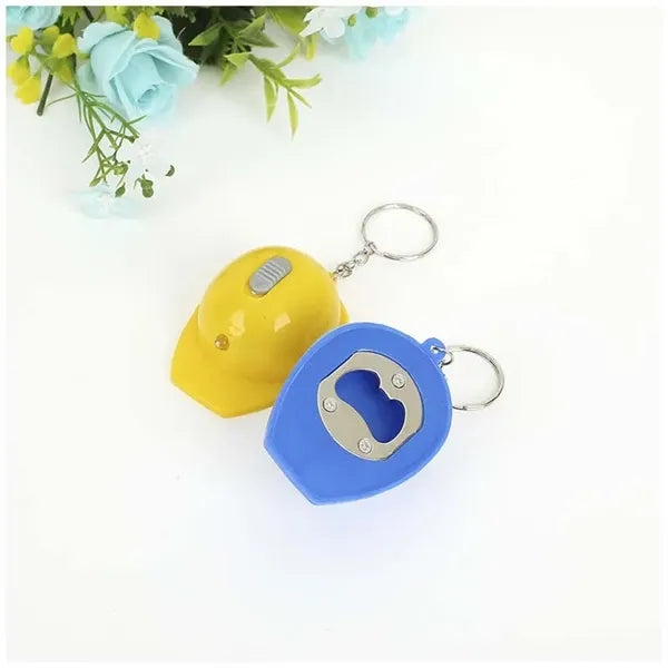 Firefighter Helmet LED Keychain
