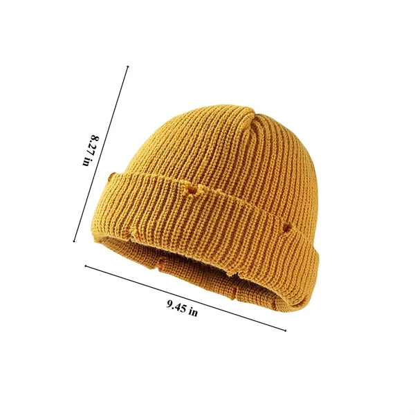 Cold-proof and Warm Outdoor Knitted Cap
