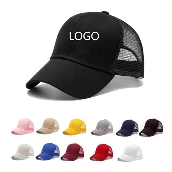 Cotton Mesh Baseball Cap