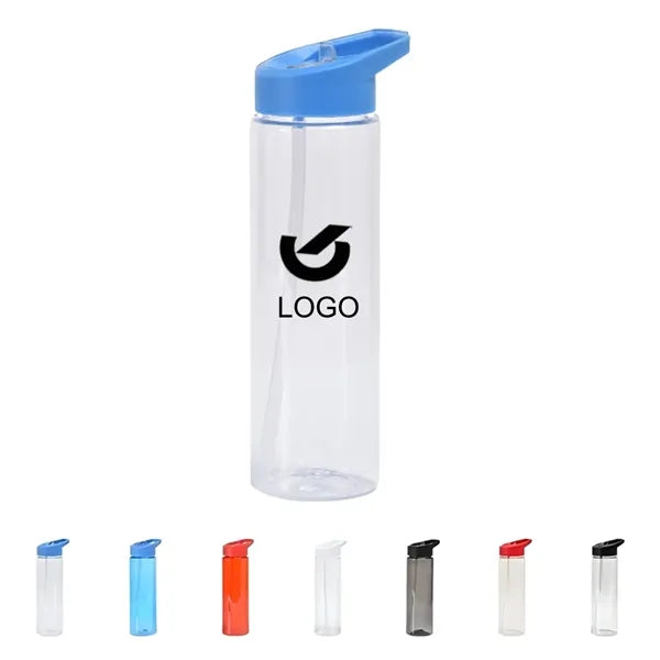 23Oz Clear Portable Water Bottle