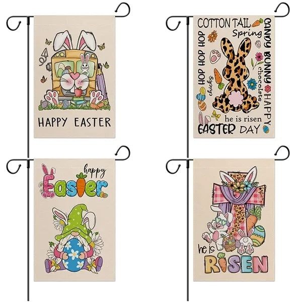 Easter Holiday Double-Sided Garden Flags
