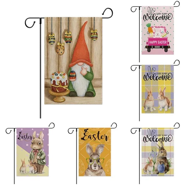 Easter Holiday Double-Sided Garden Flags
