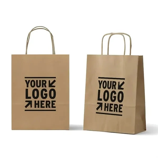 Kraft Shopping Tote Bag - Kraft Paper Bags