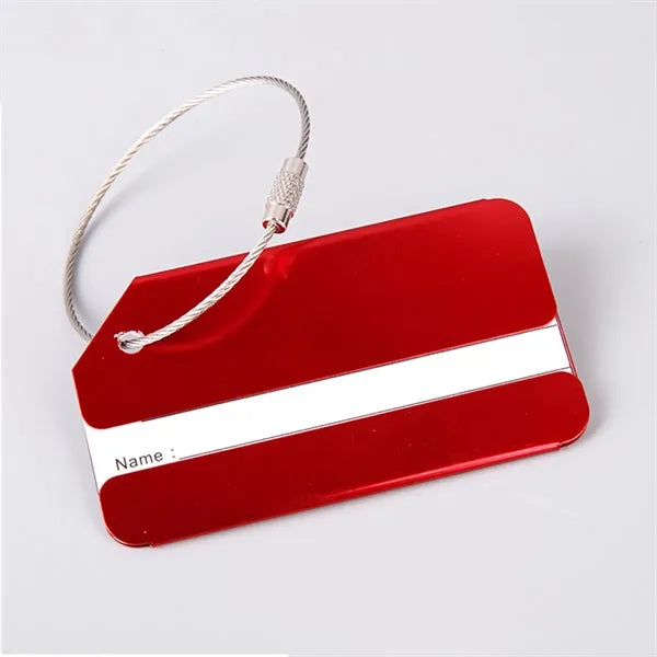 Aluminum Luggage Tags