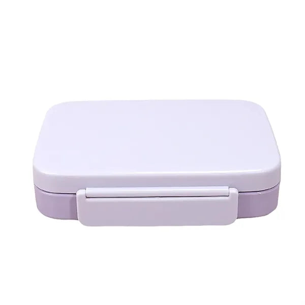 Kids Food Grade Plastic Lunch Bento Box w/ Fork