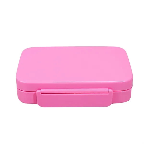 Kids Food Grade Plastic Lunch Bento Box w/ Fork