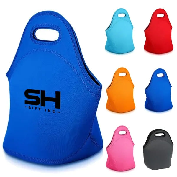 Neoprene Waterproof Insulated Lunch Tote Bag