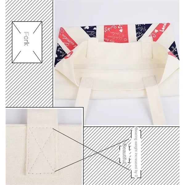 Eco-Friendly Easter Bunny Jute Tote Bag