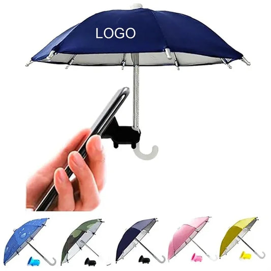 Phone Umbrella for Sun with Suction Cup Stand
