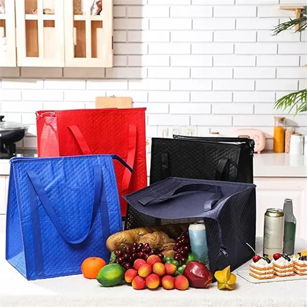 Cross Country Non-Woven Insulated Lunch Tote Bags