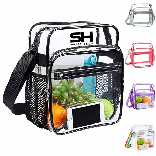 Stadium Approved Clear Crossbody Messenger Shoulder Bag